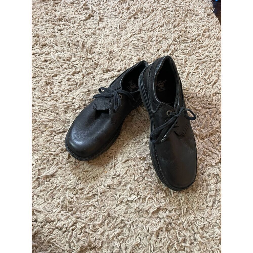 Dr Martens Shoes‎ Hampshire Mens 11 Black Leather Industrial Oxfords